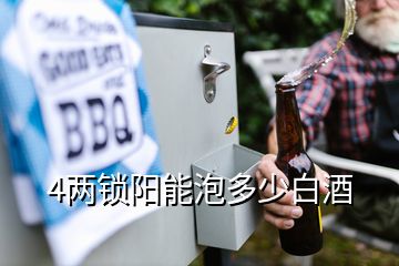 4兩鎖陽能泡多少白酒