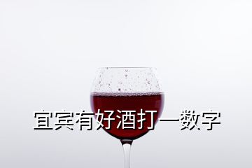 宜賓有好酒打一數(shù)字