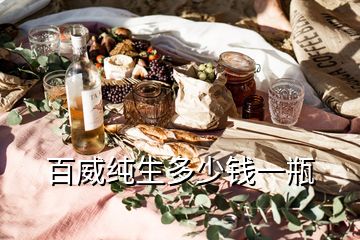 百威純生多少錢(qián)一瓶