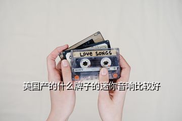 美國(guó)產(chǎn)的什么牌子的迷你音響比較好