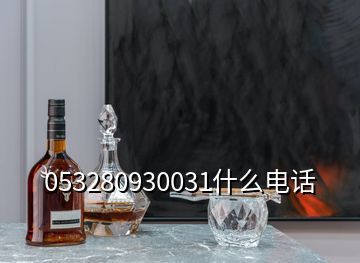 053280930031什么電話