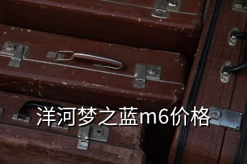 洋河夢(mèng)之藍(lán)m6價(jià)格