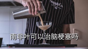 南非葉可以治腦梗塞嗎