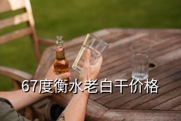 67度衡水老白干價格