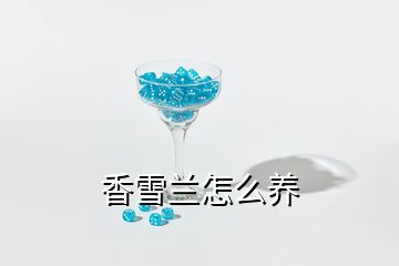 香雪蘭怎么養(yǎng)