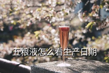 五糧液怎么看生產(chǎn)日期