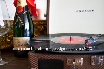 rosso colombo cabernet sauvignon igt vto 幫忙看