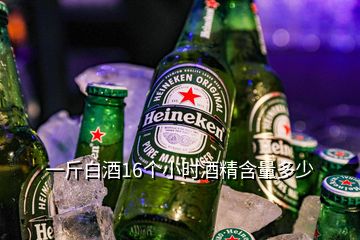 一斤白酒16個(gè)小時(shí)酒精含量多少