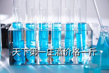 天下第一莊酒價格一斤