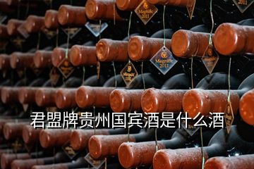 君盟牌貴州國(guó)賓酒是什么酒