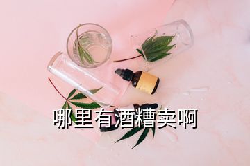 哪里有酒糟賣(mài)啊