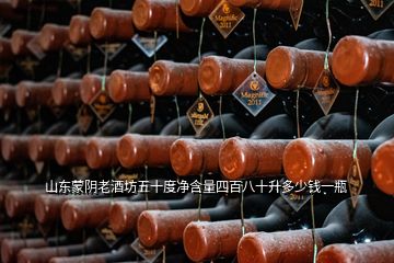 山東蒙陰老酒坊五十度凈含量四百八十升多少錢(qián)一瓶