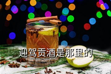 迎駕貢酒是那里的