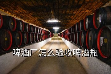 啤酒廠怎么驗(yàn)收啤酒瓶