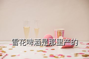 雪花啤酒是那里產(chǎn)的