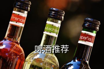 啤酒推薦