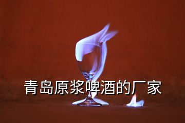 青島原漿啤酒的廠家