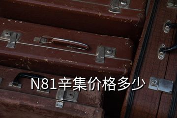 N81辛集價格多少