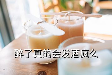 醉了真的會發(fā)酒瘋么