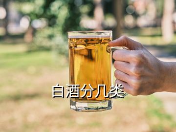 白酒分幾類