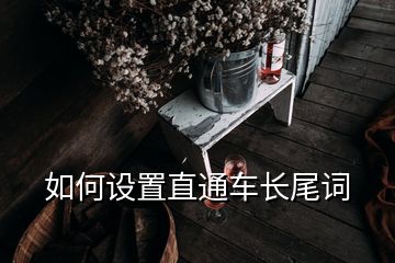 如何設(shè)置直通車長(zhǎng)尾詞