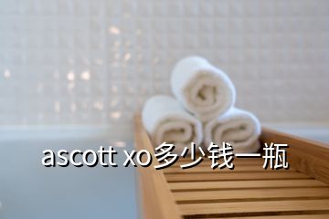 ascott xo多少錢一瓶