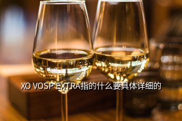 XO VOSP EXTRA指的什么要具體詳細(xì)的