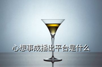 心想事成播出平臺是什么