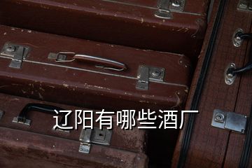 遼陽(yáng)有哪些酒廠