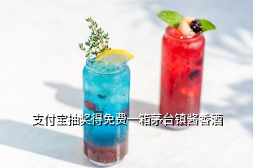 支付寶抽獎得免費一箱茅臺鎮(zhèn)醬香酒