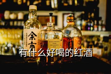 有什么好喝的紅酒