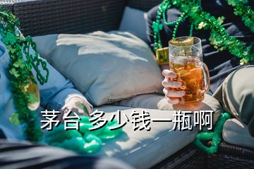 茅臺 多少錢一瓶啊