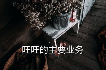 旺旺的主要業(yè)務(wù)