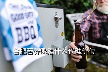 合肥苦蕎啤酒什么代理價(jià)位