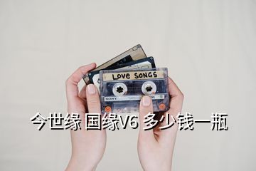 今世緣 國緣V6 多少錢一瓶