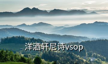 洋酒軒尼詩vsop