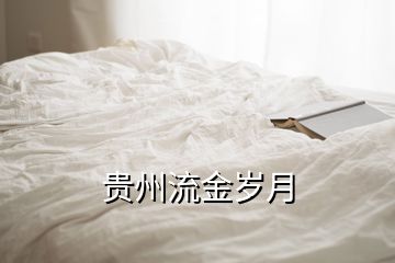 貴州流金歲月