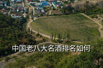 中國(guó)老八大名酒排名如何