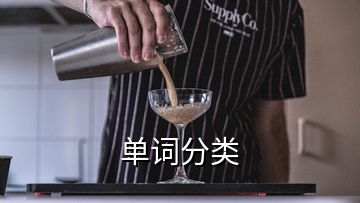 單詞分類