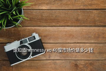 誰知道hennessy xo 40度市場價(jià)是多少錢