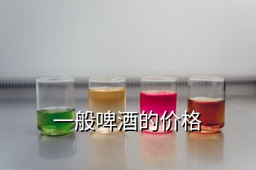 一般啤酒的價(jià)格