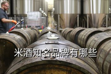 米酒知名品牌有哪些