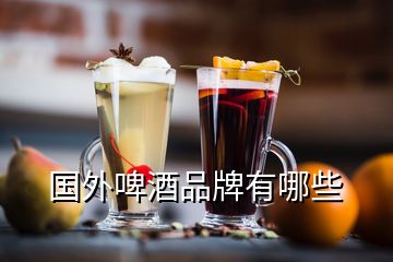 國(guó)外啤酒品牌有哪些