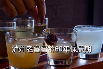 瀘州老窖窖齡60年保質(zhì)期