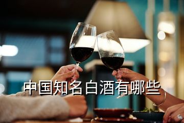 中國知名白酒有哪些