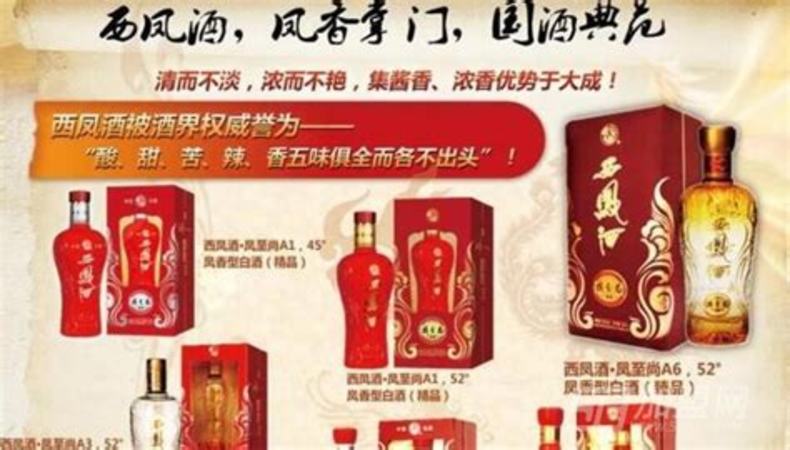 西鳳酒廠的酒有哪些,三款大眾西鳳酒